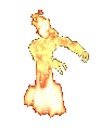 Fire Elemental Statuette - Click Image to Close