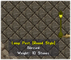 Lamp Post (Round Style) - Click Image to Close