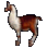 Llama Statuette - Click Image to Close
