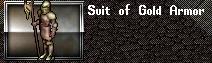 Suit of gold armor - Click Image to Close